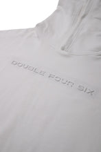 画像をギャラリービューアに読み込む, DOUBLE FOUR SIX- Emboss Logo Hoodie White
