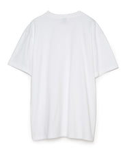 画像をギャラリービューアに読み込む, DOUBLE FOUR SIX-Neckline Logo T-Shirt White
