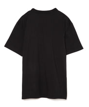 画像をギャラリービューアに読み込む, DOUBLE FOUR SIX-Neckline Logo T-Shirt Black
