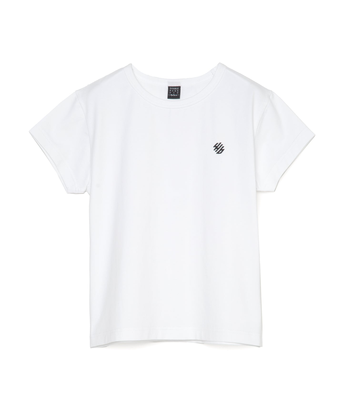 446-Front Logo Mini T-shirt White
