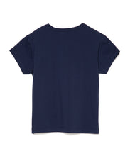 画像をギャラリービューアに読み込む, 446-Front Logo Mini T-shirt Navy
