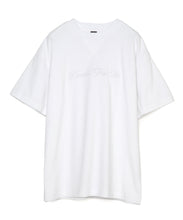 画像をギャラリービューアに読み込む, DOUBLE FOUR SIX-Front Logo Sweat T-shirt  White
