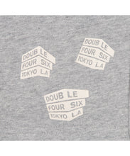 画像をギャラリービューアに読み込む, DOUBLE FOUR SIX-Block Logo Sweat Pants Gray
