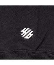画像をギャラリービューアに読み込む, DOUBLE FOUR SIX-Front Logo Zip Hoodie Black
