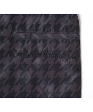 画像をギャラリービューアに読み込む, DOUBLE FOUR SIX-  Houndstooth Pattern Back Logo Pants Chidori Black
