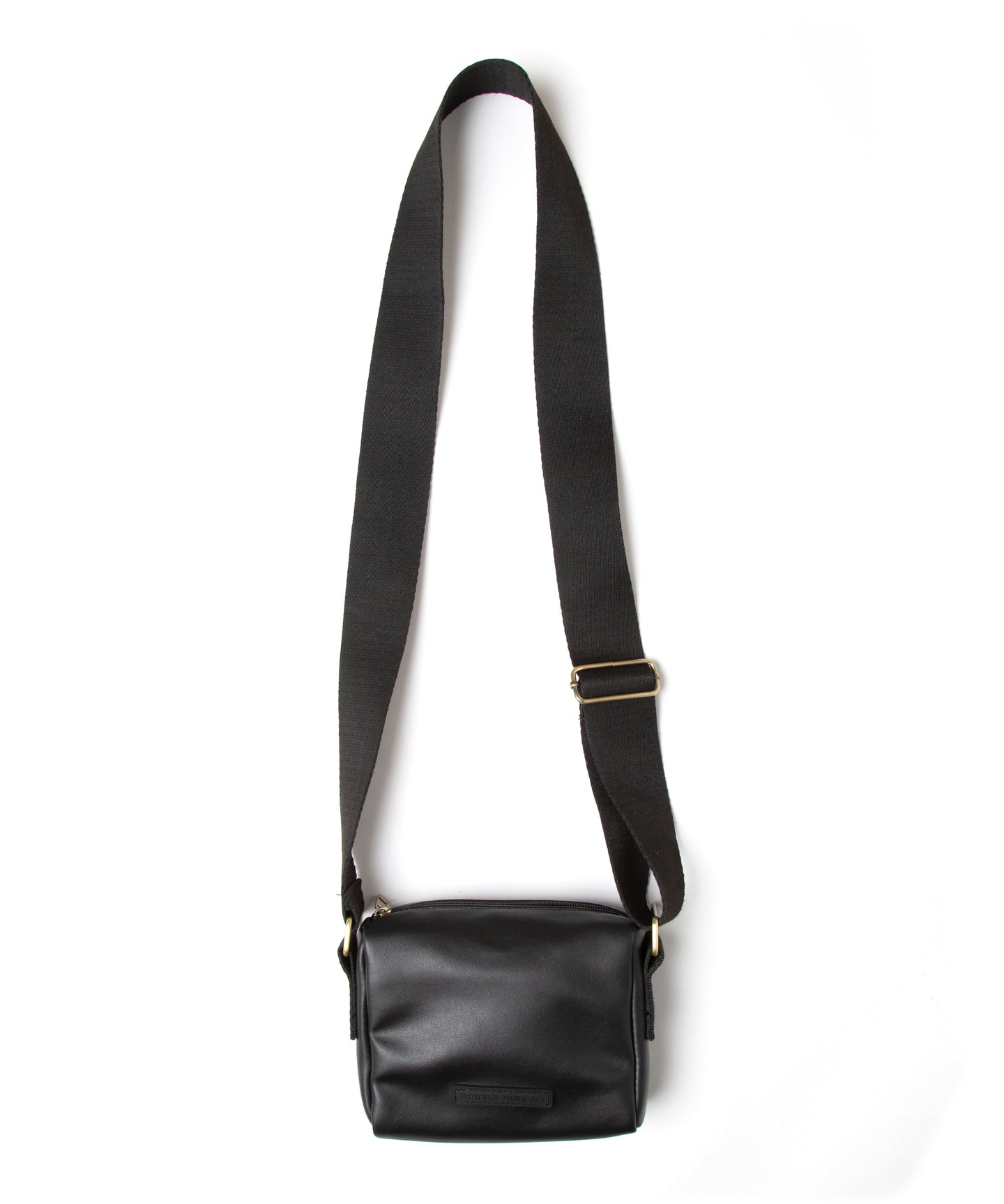 DOUBLE FOUR SIX-Silicon Logo Shoulder Bag