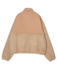 画像をギャラリービューアに読み込む, 446- Zip Up Docking Blouson Camel
