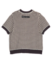 画像をギャラリービューアに読み込む, DOUBLE FOUR SIX-Checked Open Front Knit Gray Check
