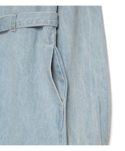 画像をギャラリービューアに読み込む, Denim Shirt Dress	Blue Denim
