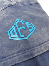 画像をギャラリービューアに読み込む, DFS-Silicon Logo  Layered Sleeve Hoodie Blue
