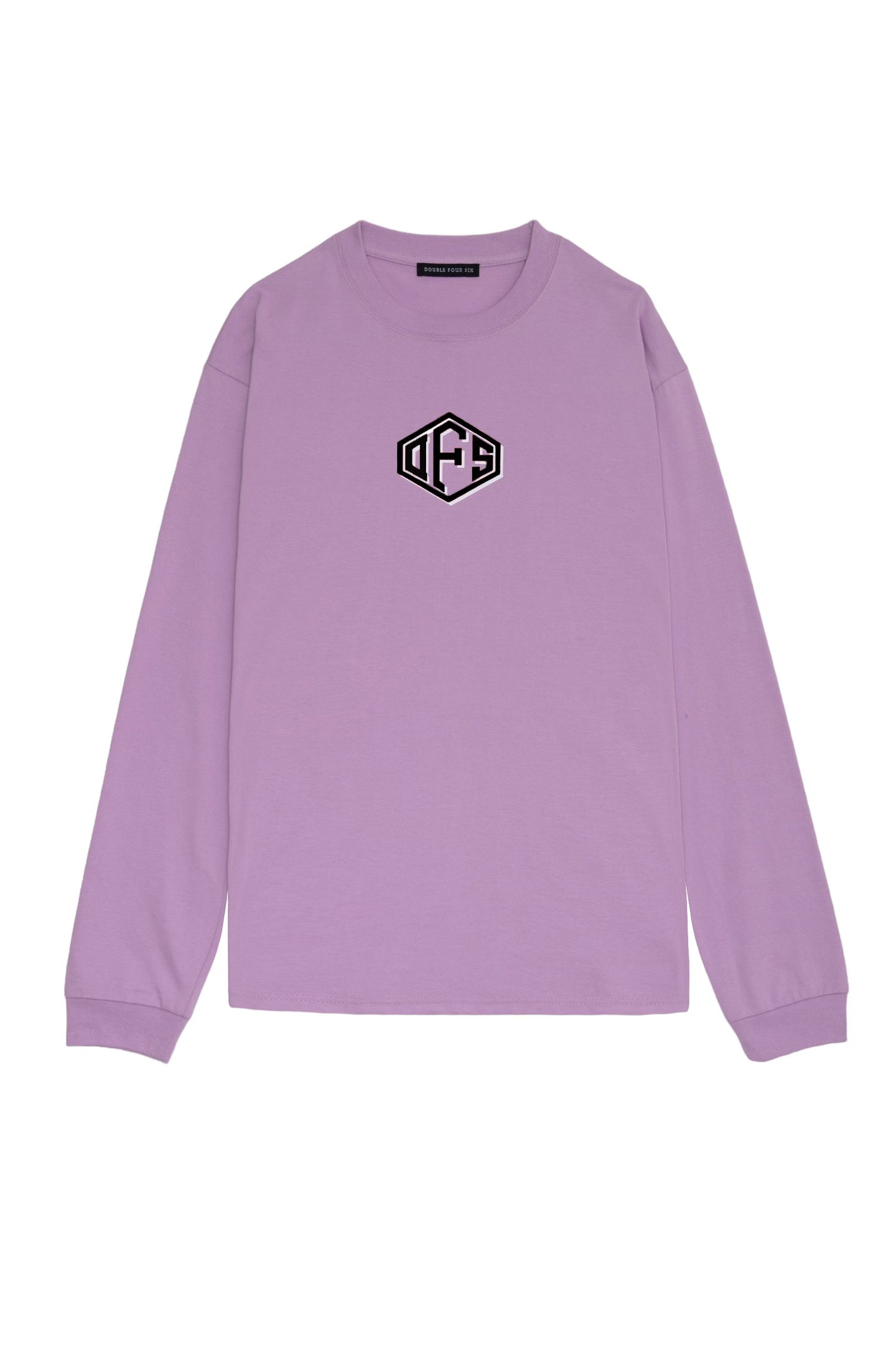 DFS-logo Long Sleeve T-shirt Lavender