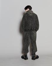 画像をギャラリービューアに読み込む, 446-Buggy Sweat Pants Black Wash
