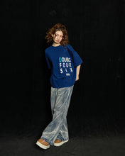 画像をギャラリービューアに読み込む, DOUBLE FOUR SIX-Stitch Logo T-shirt Navy
