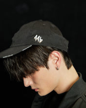 画像をギャラリービューアに読み込む, 446-Tape Logo Cap Black

