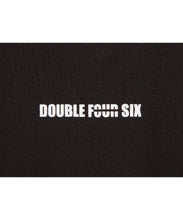 画像をギャラリービューアに読み込む, DOUBLE FOUR SIX-Front Logo T-shirt Black
