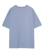 画像をギャラリービューアに読み込む, DOUBLE FOUR SIX-Front Logo T-shirt Blue
