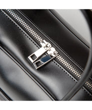 画像をギャラリービューアに読み込む, DOUBLE FOUR SIX- Silicon Logo Synthetic Leather Mini Bag Black
