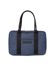 画像をギャラリービューアに読み込む, DOUBLE FOUR SIX- Silicon Logo Synthetic Leather Mini Bag Denim
