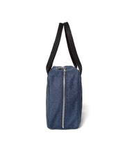 画像をギャラリービューアに読み込む, DOUBLE FOUR SIX- Silicon Logo Synthetic Leather Mini Bag Denim
