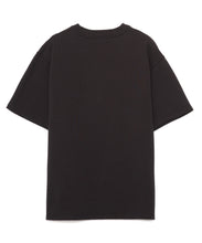 画像をギャラリービューアに読み込む, Message Print Sweat T-shirt Black
