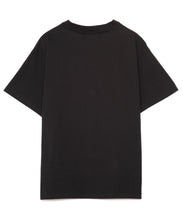 画像をギャラリービューアに読み込む, Message Print T-shirt Black
