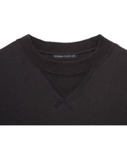 画像をギャラリービューアに読み込む, Message Print T-shirt Black
