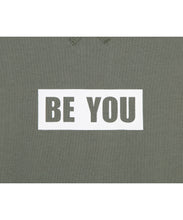 画像をギャラリービューアに読み込む, Message Print T-shirt Olive
