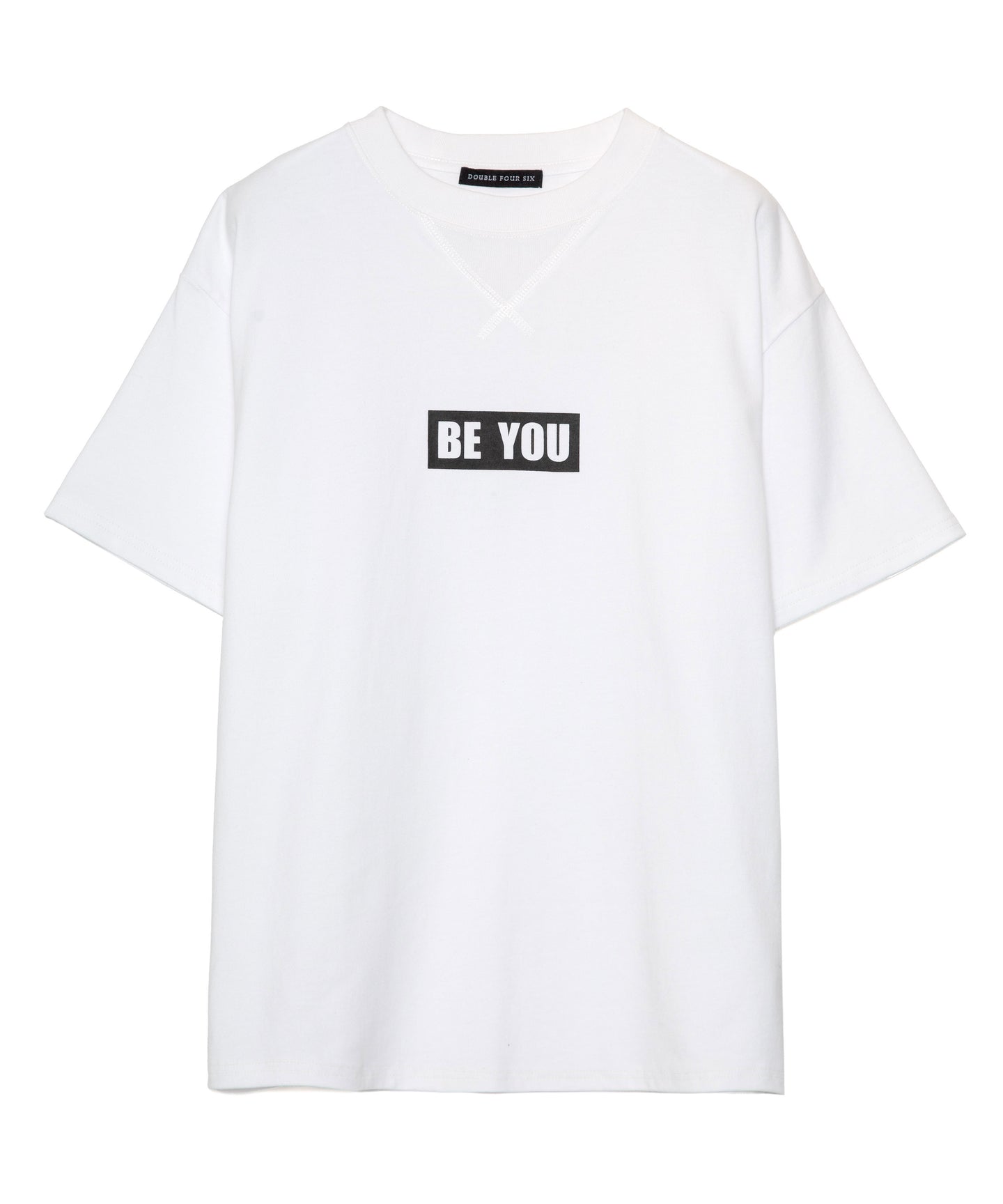 Message Print T-shirt White