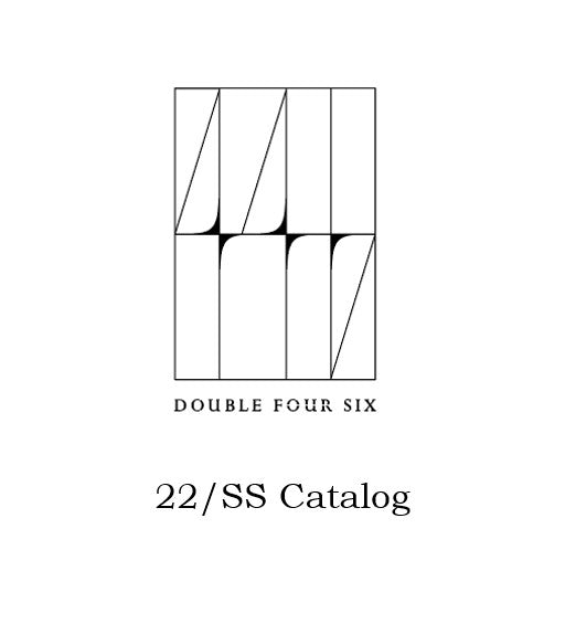 SHINJIRO ATAE × 446 - DOUBLE FOUR SIX - 22/SS Collectionノベルティカタログ