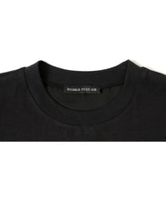 画像をギャラリービューアに読み込む, Multi-material T-shirt Black
