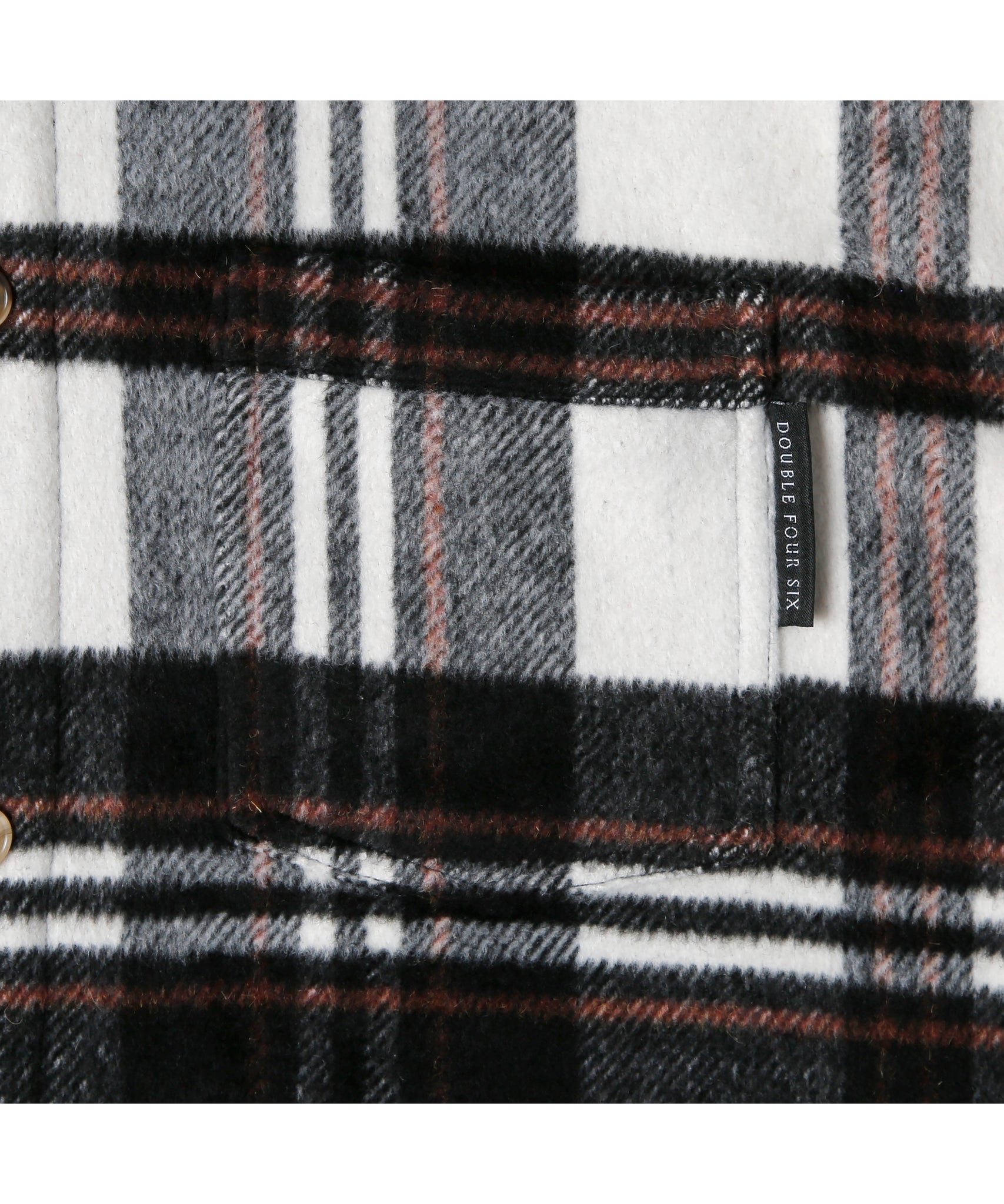 数量限定商品】Checkered Shirt Hoodie Black Check – 446 - DOUBLE ...