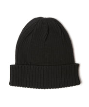 画像をギャラリービューアに読み込む, 446-DOUBLE FOUR SIX Emblem Knit Hat Black
