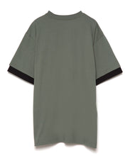 画像をギャラリービューアに読み込む, 【数量限定商品】DOUBLE FOUR SIX- Layered Sleeve T-shirt Khaki×Black
