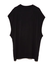 画像をギャラリービューアに読み込む, DOUBLE FOUR SIX-  Cursive Logo Sleeveless Vest Black
