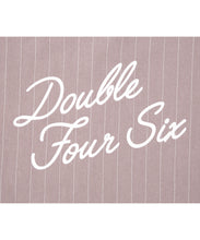 画像をギャラリービューアに読み込む, 【数量限定商品】DOUBLE FOUR SIX-  Back Logo Linen Stripe Shirt  Greige
