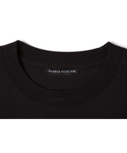 画像をギャラリービューアに読み込む, 446- Brush Logo Print T-shirt Black
