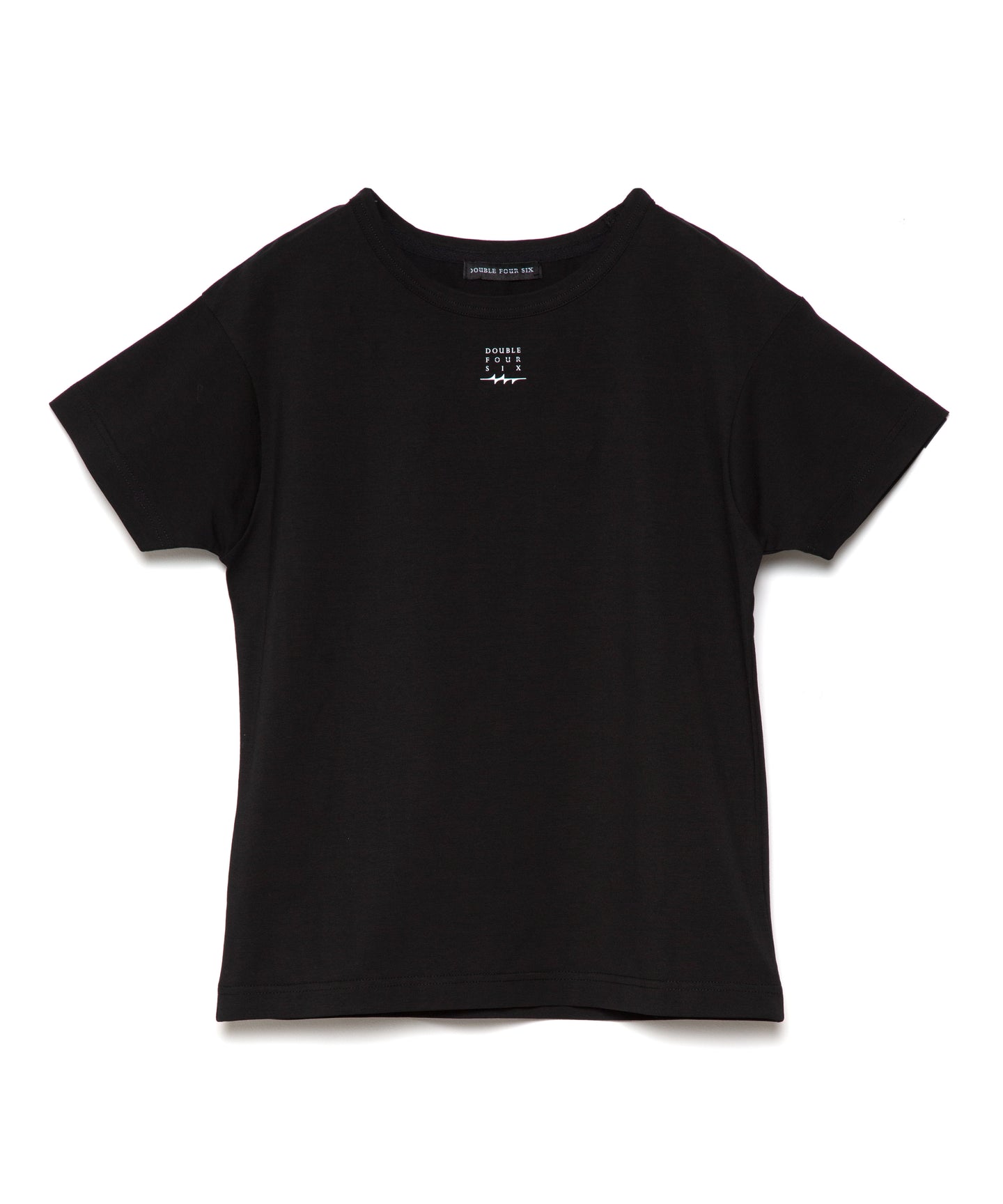 【数量限定商品】DOUBLE FOUR SIX- Square Logo Mini T-shirt Black