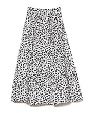 画像をギャラリービューアに読み込む, 446 Leopard Long Skirt off-white
