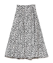 画像をギャラリービューアに読み込む, 446 Leopard Long Skirt off-white
